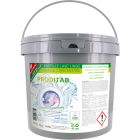 Proditab pastille linge Ecolabel