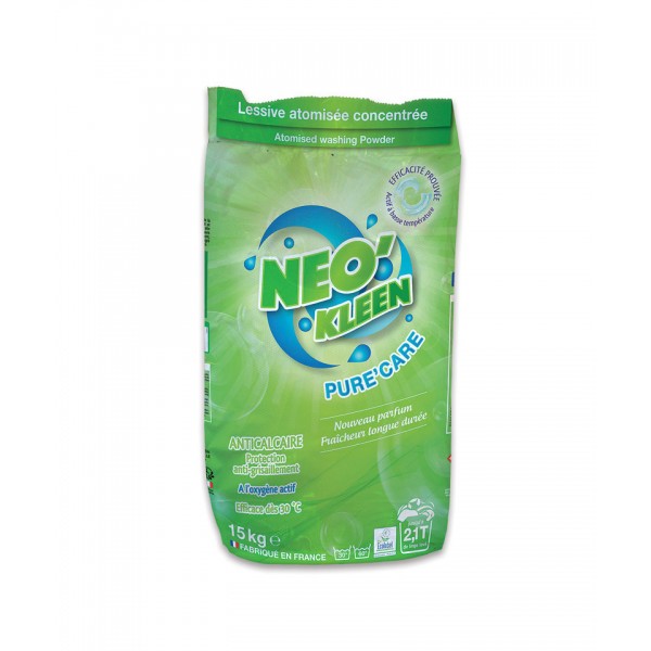 Lessive ecolabel 15kg