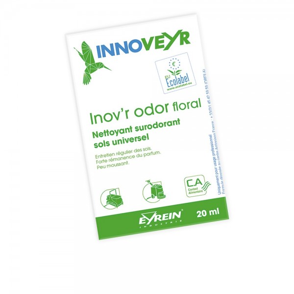 INOV'R ODOR Floral Ecolabel Carton 250 doses