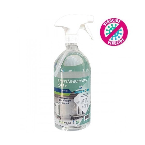 Spray de surface désinfectant SaniGuard (boîte de 10 oz)